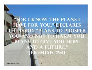 Jeremiah 29.11